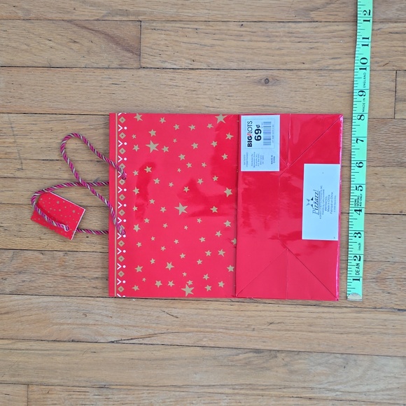 Set of 3 Holiday Gift Bags Snowman Gift Bags Christmas Gift Bags Gift Wrap - Picture 6 of 8